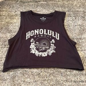 Black Honolulu tank top